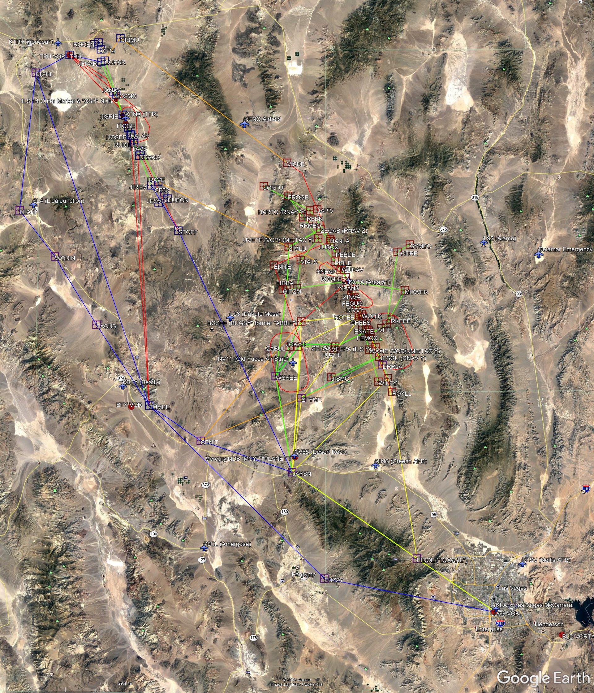 Area 51 Sectional Chart