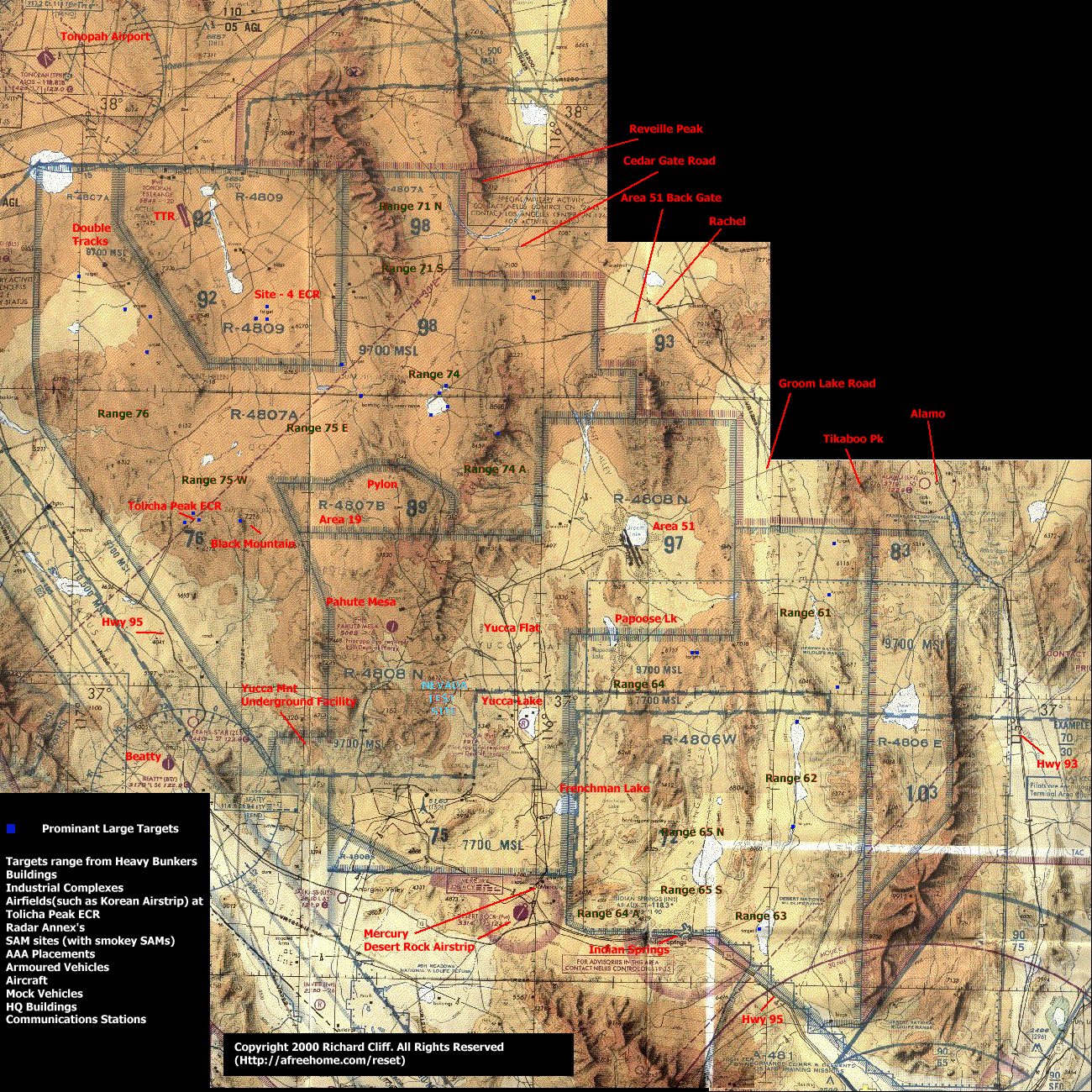 Area 51 Sectional Chart